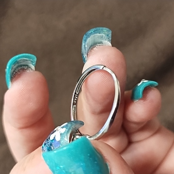 S925 Garnett ring - Picture 3 of 4